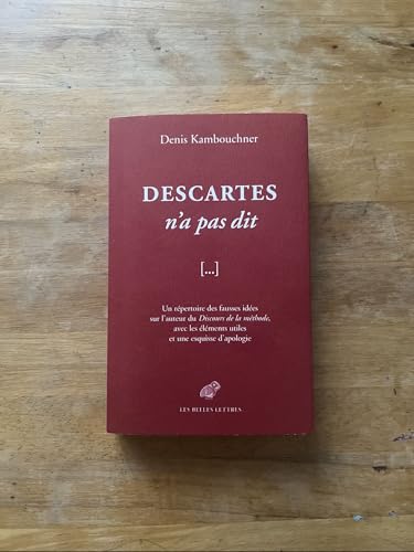 Descartes n'a pas dit (French Edition) - Click to Buy