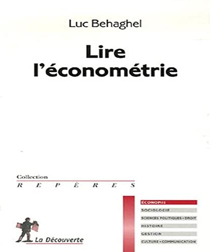 LIRE L ECONOMETRIE - Click to Buy