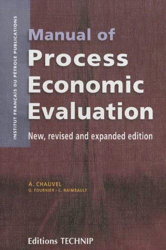 Manual of Process Economic Evaluation - Click to Buy