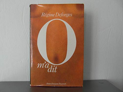 O m'a dit: Entretiens avec Pauline Re´age (French Edition) - Click to Buy