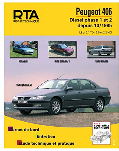 Peugeot 406 - diesel phase 1 et 2 depuis 10-1995 - Click to Buy
