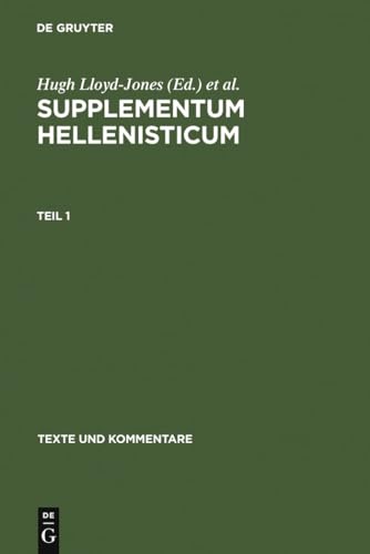 Supplementum Hellenisticum - Click to Buy