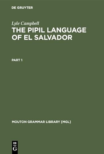 The Pipil Language of El Salvador - Click to Buy
