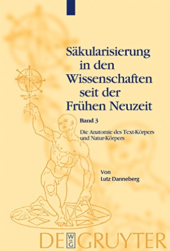 Die Anatomie des Text-Körpers und Natur-Körpers: Das Lesen im liber naturalis und supernaturalis - Click to Buy