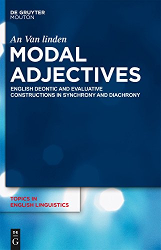Modal Adjectives: English Deontic and Evaluative Constructions in Diachrony and Synchrony - Click to Buy