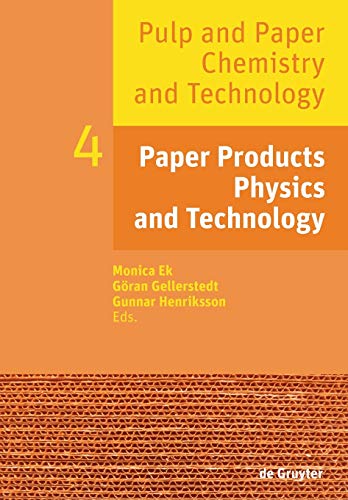Paper Products Physics and Technology - Click to Buy