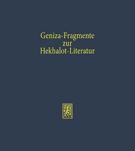 Geniza-Fragmente Zur Hekhalot-Literatur - Click to Buy