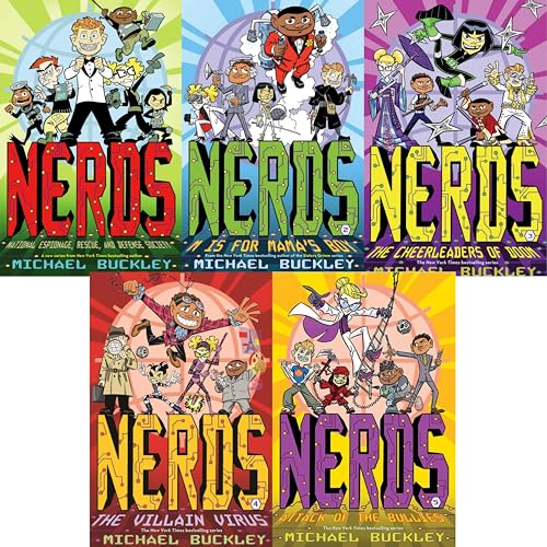 Nerds Series Collection Michael Buckley 5 Books Set - Click to Buy