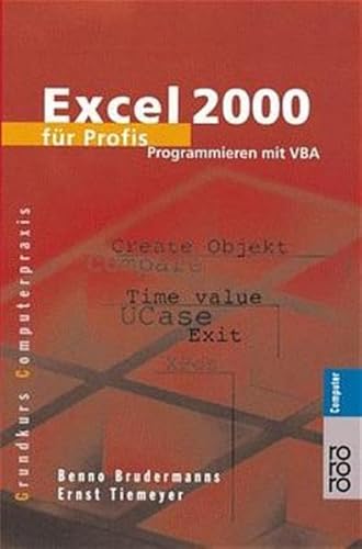 Excel 2000 für Profis - Click to Buy