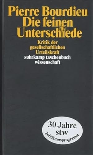 Die feinen Unterschiede. - Click to Buy
