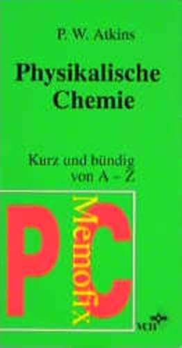 Memofix Physikalische Chemie Kurz Und Buendig Von A-Z - Click to Buy