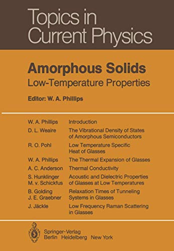 Amorphous Solids: Low-Temperature Properties - Click to Buy