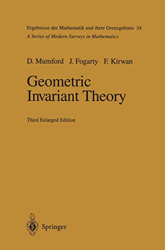 Geometric Invariant Theory (Volume 34) - Click to Buy