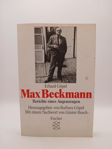 Max Beckmann: Berichte eines Augenzeugen (German Edition) - Click to Buy