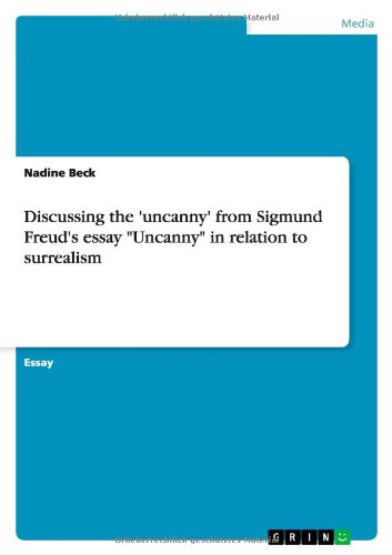 Discussing the 'uncanny' from Sigmund Freud's essay "Uncanny" in relation to surrealism - Click to Buy
