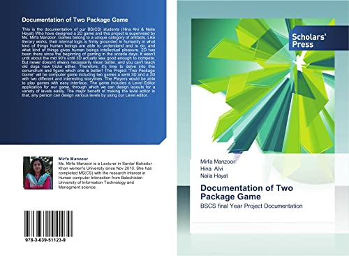 Documentation of Two Package Game: BSCS final Year Project Documentation - Click to Buy