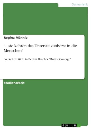 "...sie kehren das Unterste zuoberst in die Menschen" (German Edition) - Click to Buy