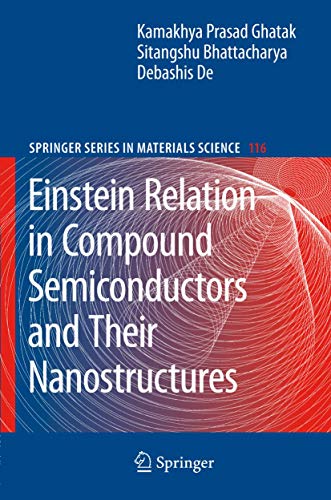 Einstein Relation in Compound Semiconductors and Their Nanostructures - Click to Buy