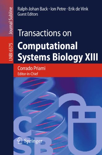 Transactions on Computational Systems Biology XIII (Volume 6575)