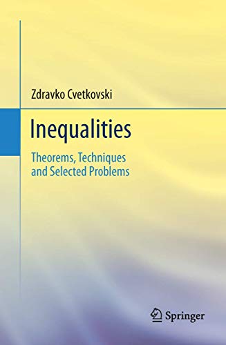 Inequalities: Theorems, Techniques and Selected Problems - Click to Buy