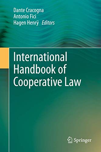 International Handbook of Cooperative Law - Click to Buy