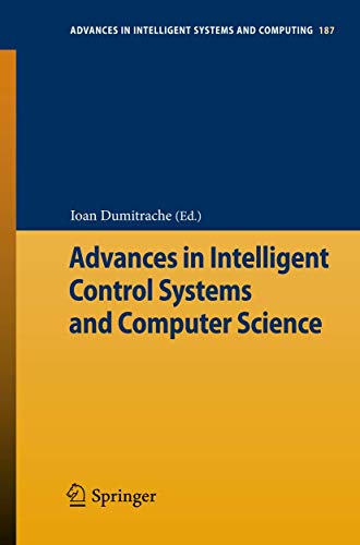 Advances in Intelligent Control Systems and Computer Science (Volume 187) - Click to Buy