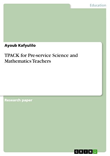 TPACK for Pre-service Science and Mathematics Teachers - Click to Buy