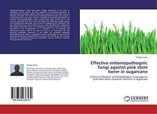 Effective entomopathognic fungi against pink stem borer in sugarcane: Effective Ethiopian entomopathognic fungi against pink stem borer (Sesamia clamistis) in sugarcane - Click to Buy
