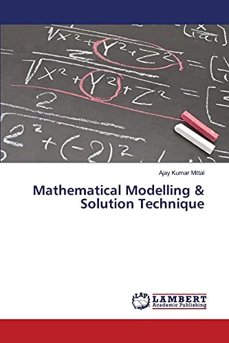 Mathematical Modelling & Solution Technique - Click to Buy