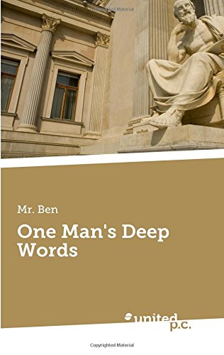 One Man's Deep Words - Click to Buy
