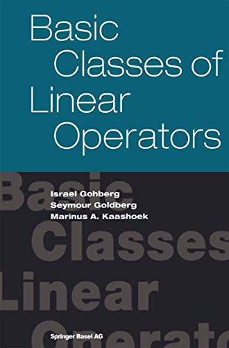 Basic Classes of Linear Operators - Click to Buy