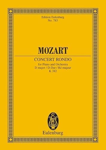 Concert Rondo in D Major, K. 382: for Piano and Orchestra - Click to Buy