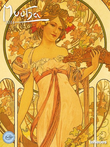 2014 Alphonse Mucha Super Poster Calendar (Vertical) - Click to Buy
