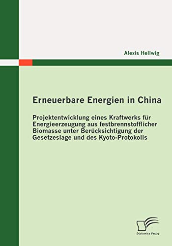 Erneuerbare Energien in China: Projektentwicklung eines Kraftwerks für Energieerzeugung aus festbrennstofflicher Biomasse unter Berücksichtigung der ... und des Kyoto-Protokolls (German Edition)