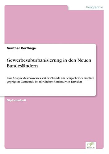 Gewerbesuburbanisierung in Den Neuen Bundesländern - Click to Buy