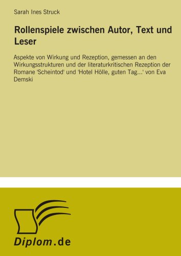 Rollenspiele zwischen Autor, Text und Leser - Click to Buy