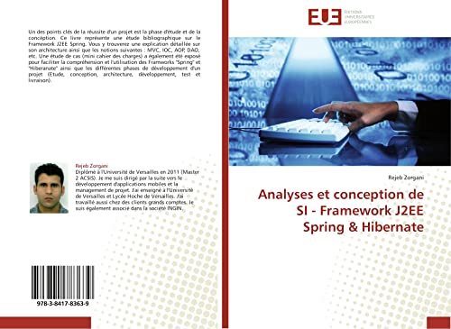 Analyses et conception de SI - Framework J2EE Spring & Hibernate (Omn.Univ.Europ.) (French Edition) - Click to Buy