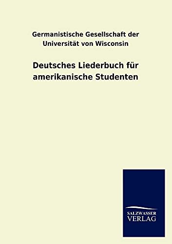 Deutsches Liederbuch Fur Amerikanische Studenten - Click to Buy