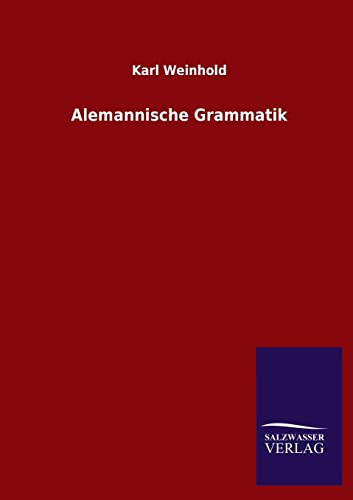 Alemannische Grammatik (German Edition) - Click to Buy
