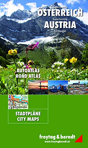 ATLAS ROUTIER AUTRICHE - AUSTRIA ROAD ATLAS - Click to Buy