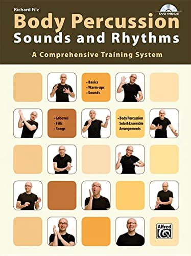 Body Percussion -- Sounds and Rhythms: A Comprehensive Training System, Book & DVD - Click to Buy