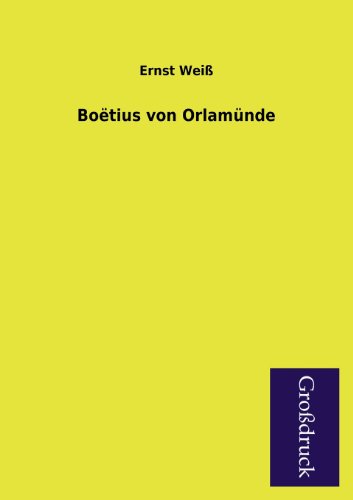 Boetius Von Orlamunde (German Edition) - Click to Buy