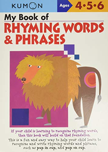 My Book Of Rhyming Words And Phrases Ages 4-6 (Kumon Workbooks) - Click to Buy