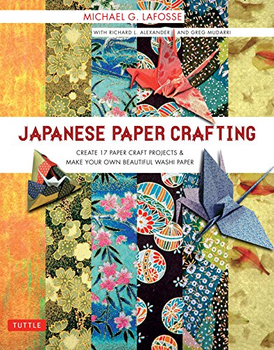 Japanese Paper Crafting: Create 17 Paper Craft Projects & Make your own Beautiful Washi Paper - Click to Buy
