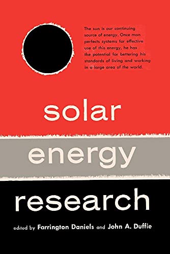 Solar Energy Research - Click to Buy