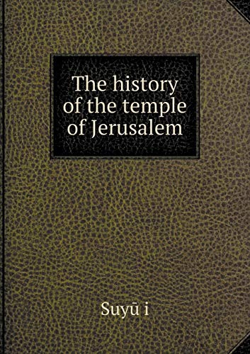 The history of the temple of Jerusalem - Click to Buy