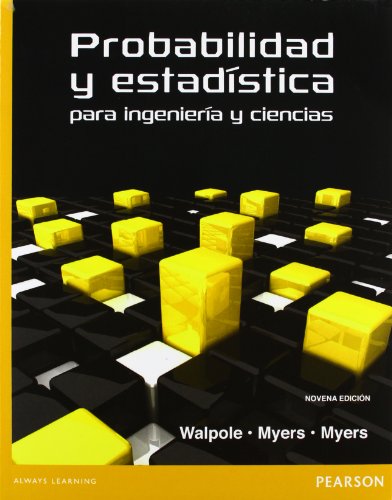 PROBABILIDAD Y ESTADISTICA PARA INGENIEROS Y CIENCIAS 9ED - Click to Buy