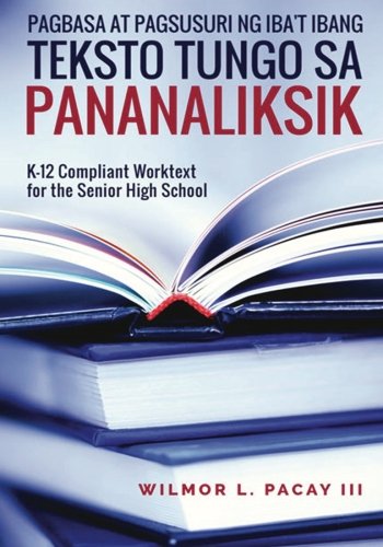 Pagbasa at Pagsusuri ng Iba't Ibang Teksto Tungo sa Pananaliksik - Click to Buy