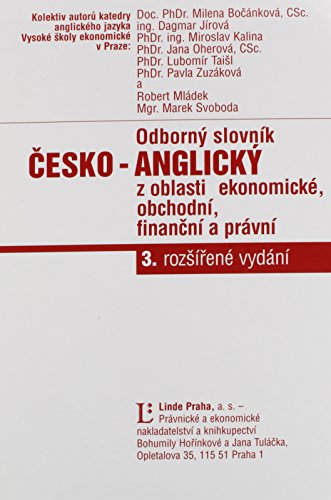 Czech English Business Dictionary: Cesko Anglicky Obchodni Slovnik