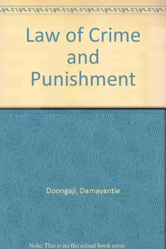 Law of Crime and Punishment - Click to Buy